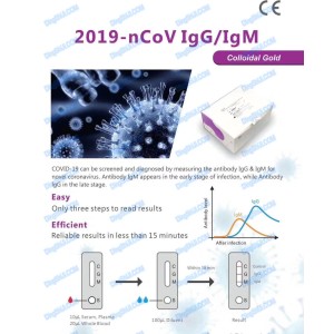 COVID-19 (SARS-CoV-2, 2019-nCoV) IgG/IgM Antibody Rapid Test Kits